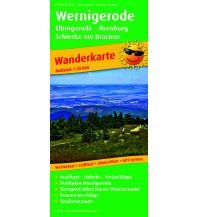 Wanderkarten Harz Wernigerode - Elbingerode, Wanderkarte 1:25.000 KOMPASS freytag & berndt