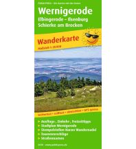 Wanderkarten Harz Wernigerode - Elbingerode, Wanderkarte 1:25.000 KOMPASS freytag & berndt