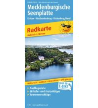 Radkarten Deutschland Mecklenburgische Seenplatte, Radkarte 1:100.000 KOMPASS freytag & berndt