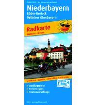 Niederbayern, Radkarte 1:100.000 Freytag-Berndt und ARTARIA