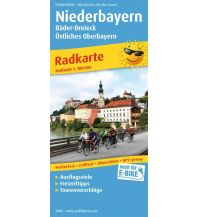 Radkarten Österreich Niederbayern, Radkarte 1:100.000 KOMPASS freytag & berndt