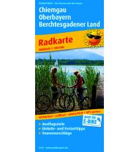 Radkarten Österreich Chiemgau - Oberbayern - Berchtesgadener Land, Radkarte 1:100.000 KOMPASS freytag & berndt
