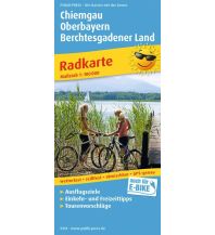 Radkarten Österreich Chiemgau - Oberbayern - Berchtesgadener Land, Radkarte 1:100.000 KOMPASS freytag & berndt