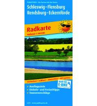 Schleswig - Flensburg - Rendsberg - Eckernförde, Radkarte 1:100.000 Freytag-Berndt und ARTARIA