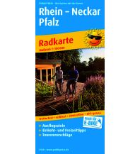 Radkarten Deutschland Rhein - Neckar - Pfalz, Radkarte 1:100.000 KOMPASS freytag & berndt