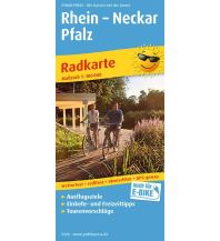 Radkarten Deutschland Rhein - Neckar - Pfalz, Radkarte 1:100.000 KOMPASS freytag & berndt