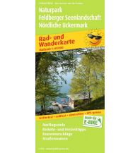 Radkarten Deutschland Naturpark Feldberger Seenlandschaft - Nördliche Uckermark, Rad- und Wanderkarte 1:60.000 KOMPASS freytag & berndt