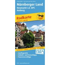 Radkarten Deutschland Nürnberger Land, Radkarte 1:100.000 KOMPASS freytag & berndt