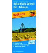 Radkarten Deutschland Holsteinische Schweiz - Kiel - Fehmarn, Radkarte 1:100.000 KOMPASS freytag & berndt