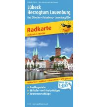 Radkarten Deutschland Lübeck - Herzogtum Lauenburg, Radkarte 1:100.000 KOMPASS freytag & berndt