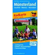 Radkarten Deutschland Münsterland, Radkarte 1:100.000 KOMPASS freytag & berndt