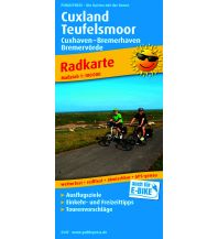 Radkarten Deutschland Cuxland - Teufelsmoor, Radkarte 1:100.000 KOMPASS freytag & berndt