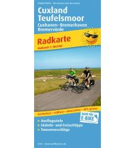 Radkarten Deutschland Cuxland - Teufelsmoor, Radkarte 1:100.000 KOMPASS freytag & berndt