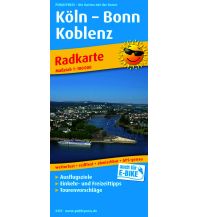 Köln - Bonn - Koblenz, Radkarte 1:100.000 Freytag-Berndt und ARTARIA