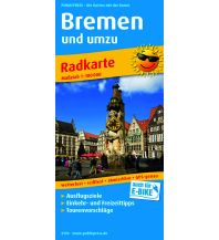 Radkarten Deutschland Bremen und umzu, Radkarte 1:100.000 KOMPASS freytag & berndt