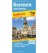 Radkarten Deutschland Bremen und umzu, Radkarte 1:100.000 KOMPASS freytag & berndt