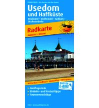 Radkarten Deutschland Usedom und Haffküste, Radkarte 1:100.000 KOMPASS freytag & berndt