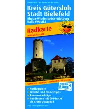 Radkarten Deutschland Kreis Gütersloh - Stadt Bielefeld, Radkarte 1:75.000 KOMPASS freytag & berndt