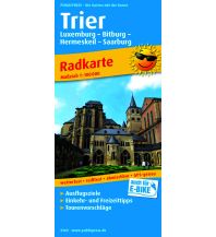 Radkarten Deutschland Trier, Radkarte 1:100.000 KOMPASS freytag & berndt