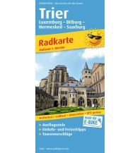 Radkarten Deutschland Trier, Radkarte 1:100.000 KOMPASS freytag & berndt