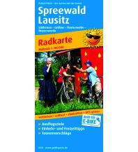Radkarten Deutschland Spreewald - Lausitz, Radkarte 1:100.000 KOMPASS freytag & berndt