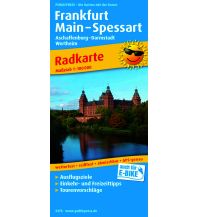 Cycling Maps Germany Frankfurt - Main - Spessart, Radkarte 1:100.000 Freytag-Berndt und ARTARIA