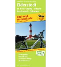 Wanderkarten Deutschland Eiderstedt, Rad- und Wanderkarte 1:60.000 KOMPASS freytag & berndt