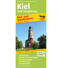 Radkarten Deutschland Kiel und Umgebung, Rad- und Wanderkarte 1:50.000 KOMPASS freytag & berndt