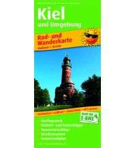 Radkarten Deutschland Kiel und Umgebung, Rad- und Wanderkarte 1:50.000 KOMPASS freytag & berndt