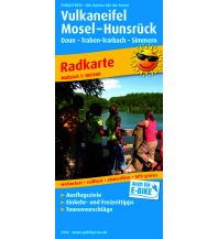 Radkarten Deutschland Vulkaneifel - Mosel - Hunsrück, Radkarte 1:100.000 KOMPASS freytag & berndt