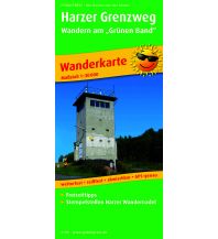 Wanderkarten Harz Harzer Grenzweg, Wanderkarte 1:50.000 KOMPASS freytag & berndt