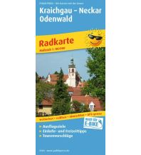 Radkarten Deutschland Radkarte 0194, Kraichgau - Neckar - Odenwald 1:100.000 KOMPASS freytag & berndt