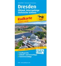 Radkarten Tschechien Dresden, Radkarte 1:100.000 Freytag-Berndt und ARTARIA