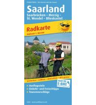 Cycling Maps France Saarland 1:100.000 Freytag-Berndt und ARTARIA