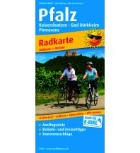 Radkarten Deutschland Pfalz, Radkarte 1:100.000 KOMPASS freytag & berndt