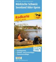 Radkarten Deutschland Radkarte 0208, Märkische Schweiz - Seenland Oder-Spree 1:100.000 KOMPASS freytag & berndt