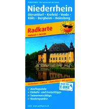Cycling Maps Germany Niederrhein, Radkarte 1:100.000 Freytag-Berndt und ARTARIA