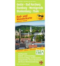 Radkarten Deutschland Goslar - Bad Harzburg - Ilsenburg, Rad- und Wanderkarte 1:50.000 KOMPASS freytag & berndt