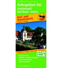 Radkarten Deutschland Ruhrgebiet Ost - Dortmund - Bochum - Unna, Rad- und Wanderkarte 1:50.000 KOMPASS freytag & berndt