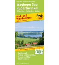 Radkarten Österreich Waginger See - Rupertiwinkel, Rad- und Wanderkarte 1:50.000 Freytag-Berndt und ARTARIA