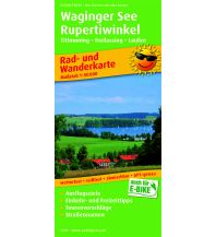 Radkarten Österreich Waginger See - Rupertiwinkel, Rad- und Wanderkarte 1:50.000 KOMPASS freytag & berndt