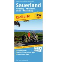 Radkarten Deutschland Sauerland, Radkarte 1:100.000 KOMPASS freytag & berndt