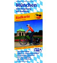 Cycling Maps Germany München und Umgebung mit RadlRing, Radkarte 1:75.000 Freytag-Berndt und ARTARIA