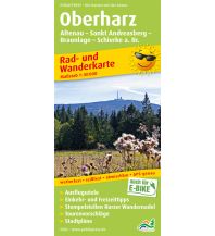 Radkarten Deutschland Oberharz, Rad- und Wanderkarte 1:50.000 Freytag-Berndt und ARTARIA