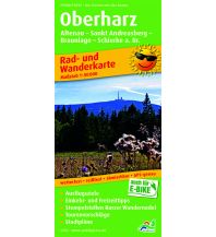 Radkarten Deutschland Oberharz, Rad- und Wanderkarte 1:50.000 KOMPASS freytag & berndt