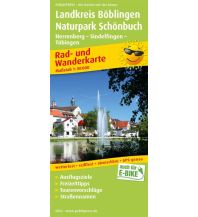 Radkarten Deutschland Landkreis Böblingen - Naturpark Schönbuch, Rad- und Wanderkarte 1:50.000 Freytag-Berndt und ARTARIA