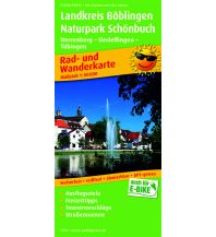 Radkarten Deutschland Landkreis Böblingen - Naturpark Schönbuch, Rad- und Wanderkarte 1:50.000 KOMPASS freytag & berndt