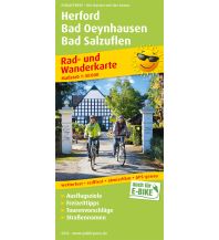 Radkarten Deutschland Herford - Bad Oeynhausen - Bad Salzuflen, Rad- und Wanderkarte 1:50.000 Freytag-Berndt und ARTARIA