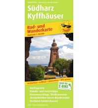 Radkarten Deutschland Südharz - Kyffhäuser, Rad- und Wanderkarte 1:50.000
 KOMPASS freytag & berndt