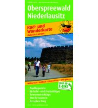 Wanderkarten Deutschland Rad- und Wanderkarte 0334, Oberspreewald - Niederlausitz 1:60.000 KOMPASS freytag & berndt